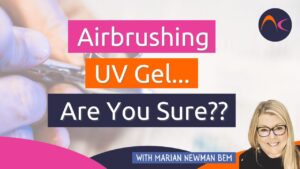Gel UV para aerografia
