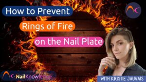 Rings of fire on nail plates